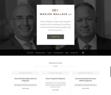 mark richard miller wexler wallace llp|Two Years of Wallace Miller.